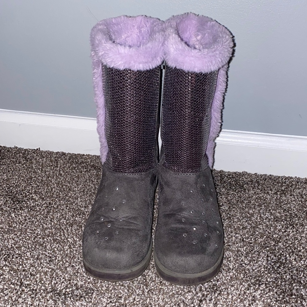 Skechers Twinkle Toes Glitzy Glam boots